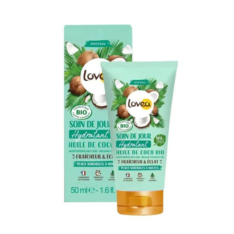 SOIN DE JOUR HUILE DE COCO BIO : CERTIFIE BIO
