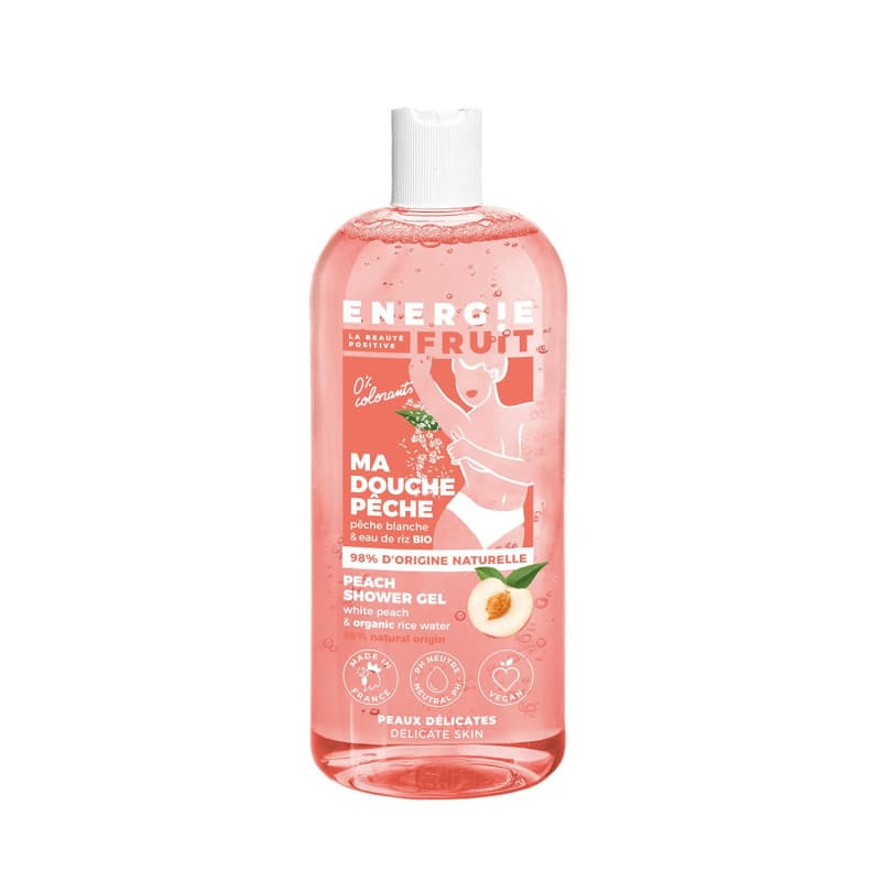 GEL DOUCHE PÊCHE BLANCHE & EAU DE RIZ 500ML